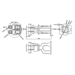 Extend C Band 4 Port Linear Polarization Duplexer