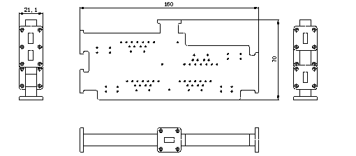 K Band 4 Channel Diplexer