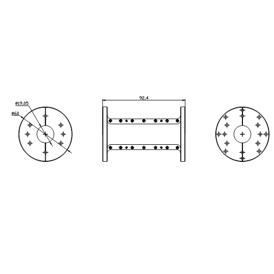 Ku Band 180°polarizer